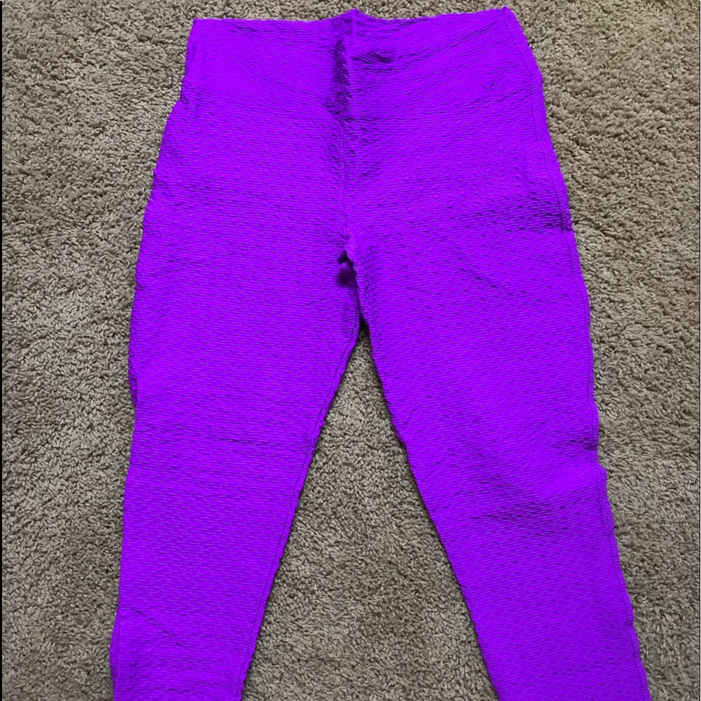 BootyQueen Anti-Cellulite Leggings in Size Large
